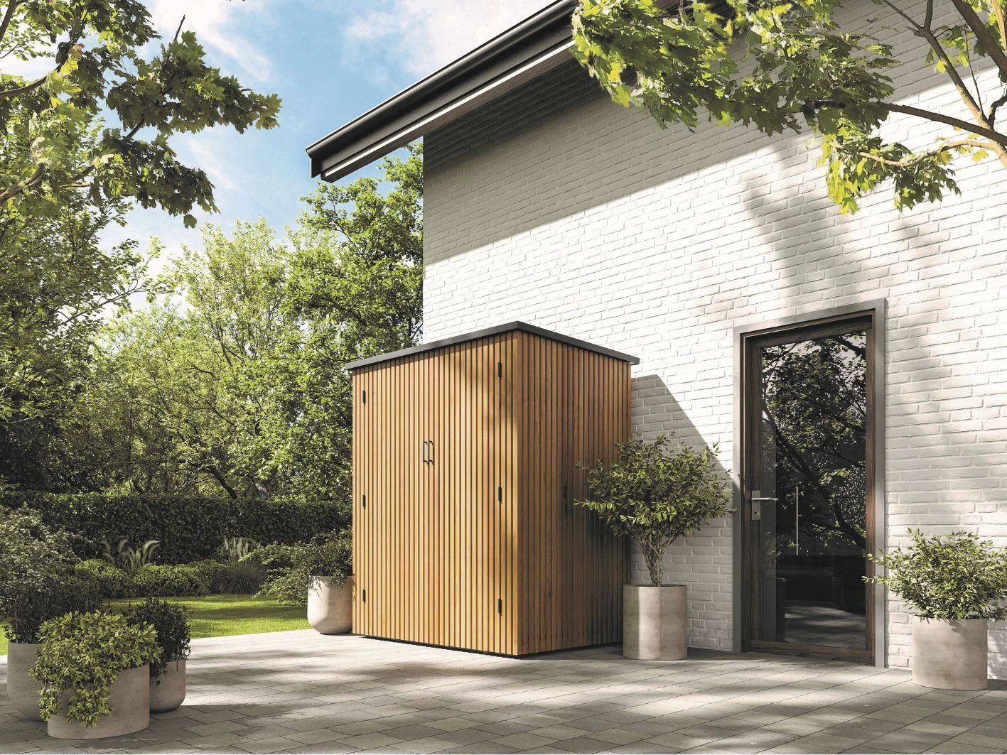 Exterior Living Tuinkast Roma XL 174 x 95 x 205 cm - Afbeelding 4